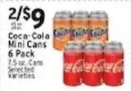 Met Foodmarkets Coca-Cola Mini Cans offer