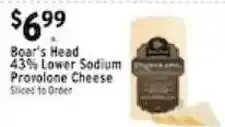 Met Foodmarkets Boar's Head Provolone Cheese offer