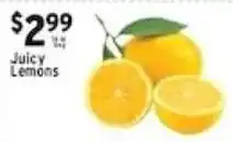 Met Foodmarkets Juicy Lemons offer