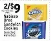 Met Foodmarkets Nabisco Oreo Sandwich Cookies offer