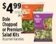 Pioneer Supermarkets Dole chopped or premium salad kits offer