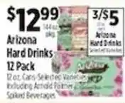 Pioneer Supermarkets Arizona Hard Drinks offer