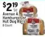 Met Foodmarkets Avenue A Hamburger or Hot Dog Rolls offer
