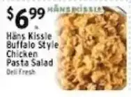 Met Foodmarkets Hans Kissle Buffalo Style Chicken Pasta Salad offer