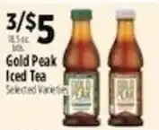 Pioneer Supermarkets Gold Peak Iced Tea offer