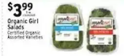 Met Foodmarkets Organic Girl Salads offer