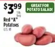 Pioneer Supermarkets Red A Potatoes offer