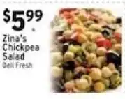 Met Foodmarkets Zina's Chickpea Salad offer