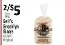 Pioneer Supermarkets Bell's Brooklyn Bialys offer