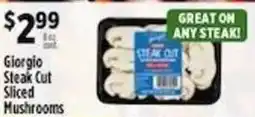 Pioneer Supermarkets Giorgio Steak Cut Sliced Mushrooms offer