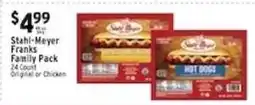 Met Foodmarkets Stahl-Meyer Franks Family Pack offer