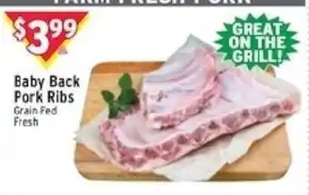 Met Foodmarkets Farm Fresh Pork Baby Back Pork Ribs offer