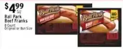 Met Foodmarkets Ball Park Beef Franks offer