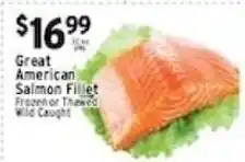 Met Foodmarkets Great American Salmon Fillet offer
