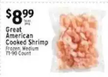 Met Foodmarkets Great American Cooked Shrimp offer