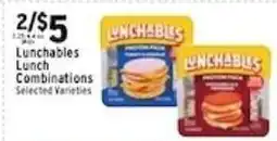 Met Foodmarkets Lunchables Lunch Combinations offer