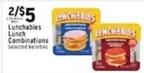 Met Foodmarkets Lunchables Lunch Combinations offer
