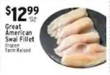 Met Foodmarkets Great American Swai Fillet offer