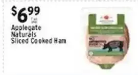 Met Foodmarkets AppleGate Naturals Sliced Cooked Ham offer