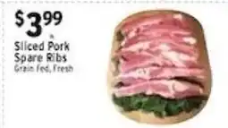 Met Foodmarkets Sliced Pork Spare Ribs offer