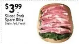 Met Foodmarkets Sliced Pork Spare Ribs offer