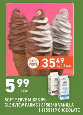 Glenview Farms Soft Serve Mixes