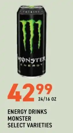 US Foods Chef's Store Monster energy drinks offer