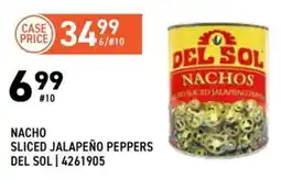 US Foods Chef's Store Del Sol nacho sliced jalapeño peppers offer
