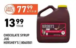 US Foods Chef's Store Hershey's chocolate syrup jug offer