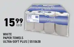 US Foods Chef's Store White paper towels ultra-soft plus offer