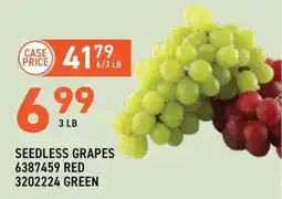 US Foods Chef's Store Seedless Grapes offer
