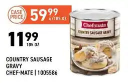 US Foods Chef's Store Chef-mate country sausage gravy offer