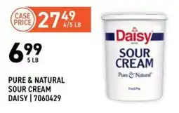 US Foods Chef's Store Daisy pure & natural sour cream offer