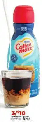 Hy-Vee Coffee mate Creamer offer