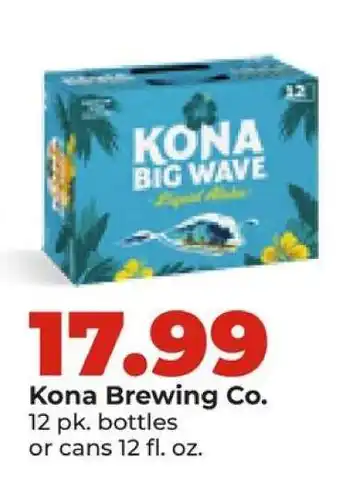 Hy-Vee Kona Brewing Co. Big Wave offer