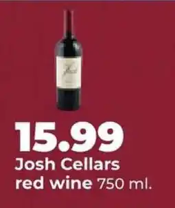 Hy-Vee Josh Cellars offer