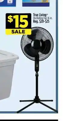 Dollar General True Living Oscillating Fan 16 in offer