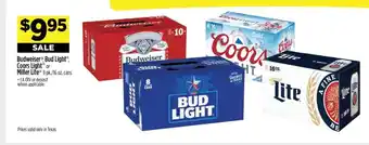Dollar General Budweiser, Bud Light, Coors Light, Miller Lite offer