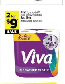 Dollar General Viva Signature Cloth Paper Towels offer