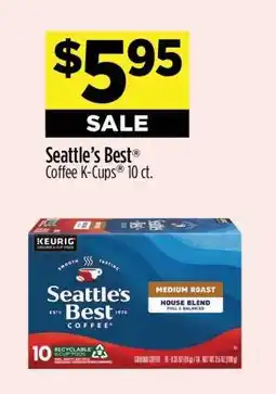 Dollar General Seattle's Best Coffee K-Cups 10 ct offer