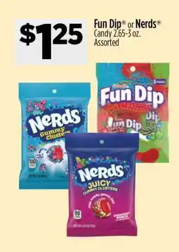 Dollar General Fun Dip or Nerds offer