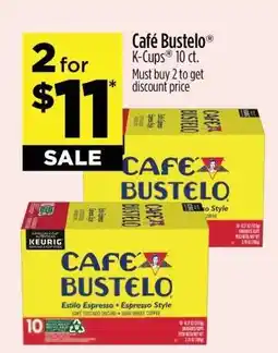 Dollar General Café Bustelo K-Cups 10 ct offer