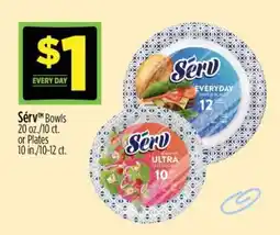 Dollar General Sérv Bowls or Plates offer