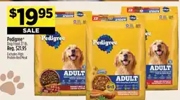 Dollar General Pedigree Dog Food 27 lb offer