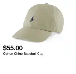 Belk Cotton Chino Baseball Cap offer
