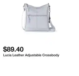 Belk Lucia Leather Adjustable Crossbody offer