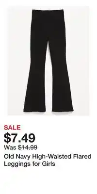 Old Navy Old Navy High-Waisted Flared Leggings for Girls offer