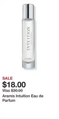 Ulta Beauty Aramis Intuition Eau de Parfum offer