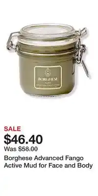 Ulta Beauty Borghese Advanced Fango Active Mud for Face and Body offer