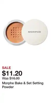 Ulta Beauty Morphe Bake & Set Setting Powder offer
